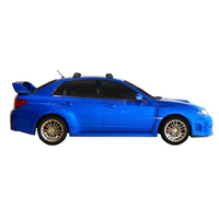 Prorack Black 2 Bar Aero Flush Bar kit to suit Subaru WRX 4dr Sedan (2011 - 2014)
