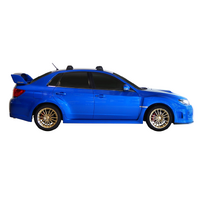 Prorack Black 2 Bar Aero Through Bar kit to suit Subaru WRX 4dr Sedan (2011 - 2014)