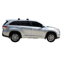 Prorack Black 2 Bar Heavy Duty Through Bar kit to suit Toyota Highlander GX 5dr SUV (2014 - 2/2020)