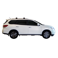 Prorack Silver 2 Bar Aero Flush Bar kit to suit Nissan Pathfinder 5dr SUV (11/2013 - 2022)