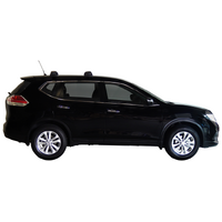Prorack Black 2 Bar Aero Through Bar kit to suit Nissan X-Trail 5dr SUV (2014 - 12/2022)