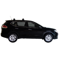 Prorack Black 2 Bar Heavy Duty Through Bar kit to suit Nissan X-Trail 5dr SUV (2014 - 12/2022)