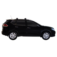 Prorack Silver 2 Bar Aero Flush Bar kit to suit Nissan X-Trail 5dr SUV (2014 - 2022)