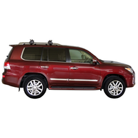 Prorack Silver 2 Bar Heavy Duty Through Bar kit to suit Lexus LX 5dr SUV (2008 - 2015)