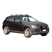 Yakima Black 2 Bar Roof Rack - Audi Q5/SQ5  5dr SUV 1/09 - 1/16 (S8Y &amp; K666)