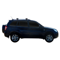 Prorack Silver 2 Bar Aero Flush Bar kit to suit Chery J11 5dr SUV (2010 - Current)