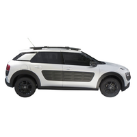 Prorack Silver 2 Bar Aero Rail Bar kit to suit Citroen C4 Cactus 5dr Estate (2015 - 2020)