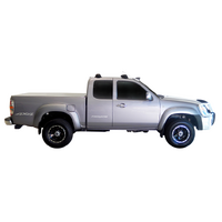 Prorack Black 2 Bar Aero Through Bar kit to suit Mazda BT-50 Freestyle Cab 4dr Ute (11/2006 - 10/2011)