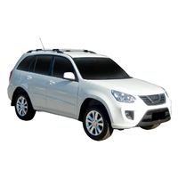 Yakima Black 2 Bar Roof Rack - Chery J11  5dr SUV 1/10 - On (S44Y)