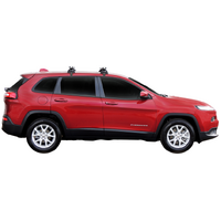 Prorack Silver 2 Bar Heavy Duty Through Bar kit to suit Jeep Cherokee Sport 5dr SUV (2014 - 2022)