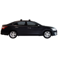 Prorack Black 2 Bar Heavy Duty Through Bar kit to suit Nissan Altima 4dr Sedan (2013 - Current)