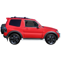 Prorack Silver 2 Bar Aero Through Bar kit to suit Mitsubishi Pajero SWB 3dr SUV (2006 - Current)