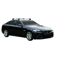 Yakima Black 2 Bar Roof Rack - BMW 5 Series  4dr Sedan 1/13 - 1/17 (S7YB &amp; K821)