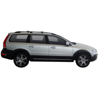 Prorack Silver 2 Bar Aero Rail Bar kit to suit Volvo XC70 5dr Wagon (2013 - Current)