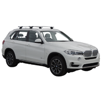 Yakima Black 2 Bar Roof Rack - BMW X5 F15 5dr SUV 1/13 - 1/18 (S17Y &amp; K670)