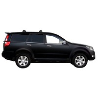 Prorack Silver 2 Bar Aero Flush Bar kit to suit Great Wall X200 5dr SUV (11/2009 - Current)