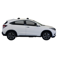 Prorack Silver 2 Bar Aero Flush Bar kit to suit Honda HR-V 5dr SUV (2015 - 5/2022)