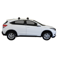 Prorack Black 2 Bar Heavy Duty Through Bar kit to suit Honda HR-V 5dr SUV (2015 - 5/2022)