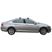 Prorack Black 2 Bar Aero Flush Bar kit to suit Volkswagen Passat B8 4dr Sedan (10/2015 - Current)