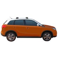 Prorack Silver 2 Bar Aero Flush Bar kit to suit Suzuki Vitara 5dr SUV (2016 - Current)