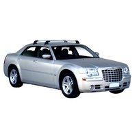Yakima Black 2 Bar Roof Rack - Chrysler 300C  4dr Sedan 1/11 - On (S8Y &amp; K392)