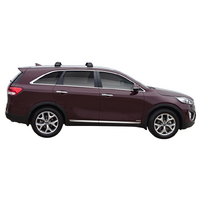 Prorack Silver 2 Bar Aero Flush Bar kit to suit Kia Sorento 5dr SUV (2015 - 7/2020)
