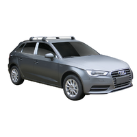 Yakima Black 2 Bar Roof Rack - Audi A3/S3/RS3 Sportback 5dr Hatch 1/13 - 1/16 (S26Y &amp; K772)