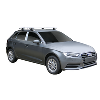 Yakima Black 2 Bar Roof Rack - Audi A3/S3/RS3 Sportback 5dr Hatch 1/13 - 1/16 (S17Y &amp; K772)