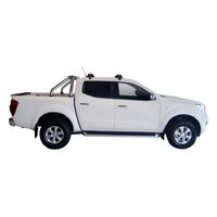 Prorack Black 2 Bar Aero Through Bar kit to suit Nissan Navara NP300 (D23) Dual Cab 4dr Ute (2015 - Current)