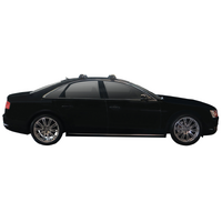Prorack Black 2 Bar Aero Flush Bar kit to suit Audi A8/S8 4dr Sedan (2010 - 2018)