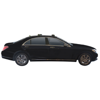 Prorack Silver 2 Bar Aero Through Bar kit to suit Mercedes-Benz S-Class W222 4dr Sedan (2014 - 2020)