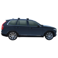 Prorack Silver 2 Bar Aero Through Bar kit to suit Volvo XC90 5dr SUV (2015 - Current)