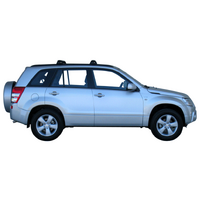 Prorack Black 2 Bar Aero Through Bar kit to suit Suzuki Grand Vitara 5dr SUV (2013 - Current)