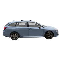 Prorack Silver 2 Bar Aero Through Bar kit to suit Subaru Levorg 5dr Wagon (6/2016 - Current)