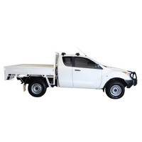 Prorack Black 2 Bar Aero Through Bar kit to suit Mazda BT-50 Freestyle Cab 4dr Ute (11/2011 - 8/2015)