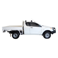 Prorack Silver 2 Bar Heavy Duty Through Bar kit to suit Mazda BT-50 Freestyle Cab 4dr Ute (11/2011 - 8/2015)