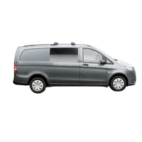 Prorack Silver 2 Bar Aero Flush Bar kit to suit Mercedes-Benz Valente 5dr Van (2014 - Current)
