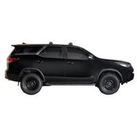 Prorack Black 2 Bar Aero Through Bar kit to suit Toyota Fortuner GX 5dr SUV (2016 - Current)