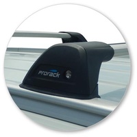 Yakima Black 2 Bar Roof Rack - Mitsubishi Pajero Sport  5dr SUV 12/15 - 2/20 (S24Y &amp; K683)