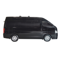 Prorack Silver 2 Bar Aero Flush Bar kit to suit Nissan NV350 High Roof 5dr Van (2012 - Current)
