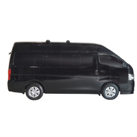 Prorack Black 2 Bar Aero Through Bar kit to suit Nissan NV350 High Roof 5dr Van (2012 - Current)