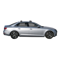 Prorack Silver 2 Bar Aero Flush Bar kit to suit Audi A4/S4/RS4 4dr Sedan (3/2016 - Current)