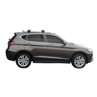 Prorack Silver 2 Bar Aero Through Bar kit to suit Haval H2 5dr SUV (2017 - Current)