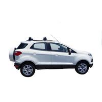 Prorack Silver 2 Bar Heavy Duty Through Bar kit to suit Ford Ecosport 5dr SUV (2014 - 2018)