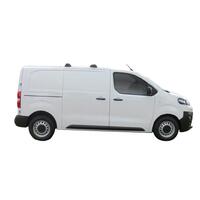 Prorack Silver 2 Bar Aero Through Bar kit to suit Peugeot Expert 5dr Van (10/2019 - Current)