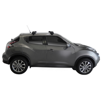 Prorack Black 2 Bar Aero Through Bar kit to suit Nissan Juke 5dr SUV (2012 - 6/2020)