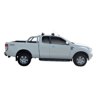 Prorack Black 2 Bar Heavy Duty Through Bar kit to suit Ford Ranger Super Cab 4dr Ute (2012 - 2022)