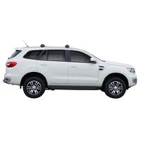 Prorack Black 2 Bar Aero Flush Bar kit to suit Ford Everest 5dr SUV (2015 - 9/2022)