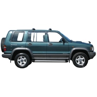 Prorack Silver 2 Bar Aero Through Bar kit to suit Holden Jackaroo 5dr SUV (7/1992 - 2002)