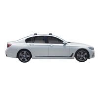 Prorack Silver 2 Bar Aero Flush Bar kit to suit BMW 7 Series G11 4dr Sedan (2016 - 5/2022)